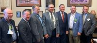 Kent Livesay, Oklahoma AgCredit Directors and Farm Credit of Western Oklahoma Directors pictured with Tom Cole